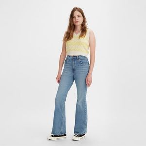 Levis 70s high rise flare jeans